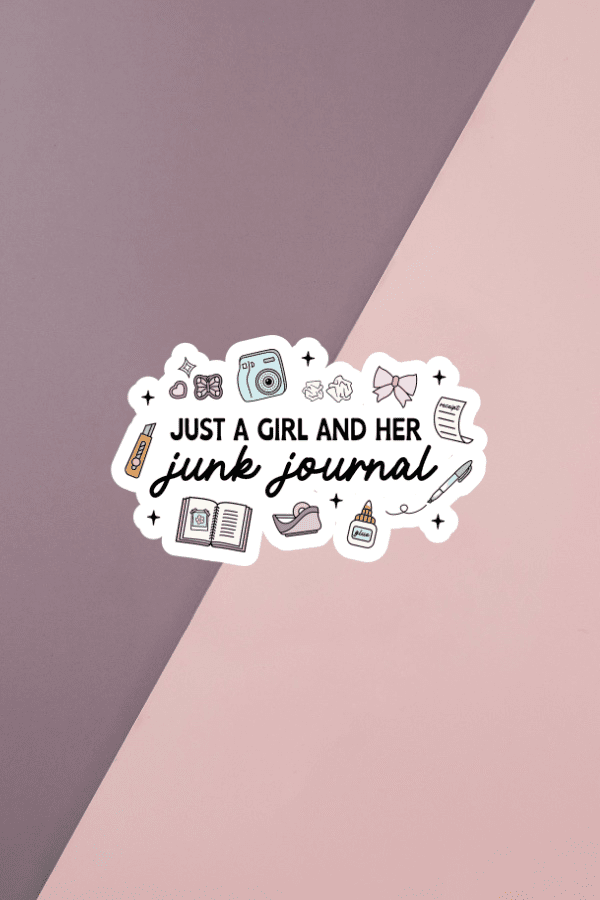 Junk Journal Sticker