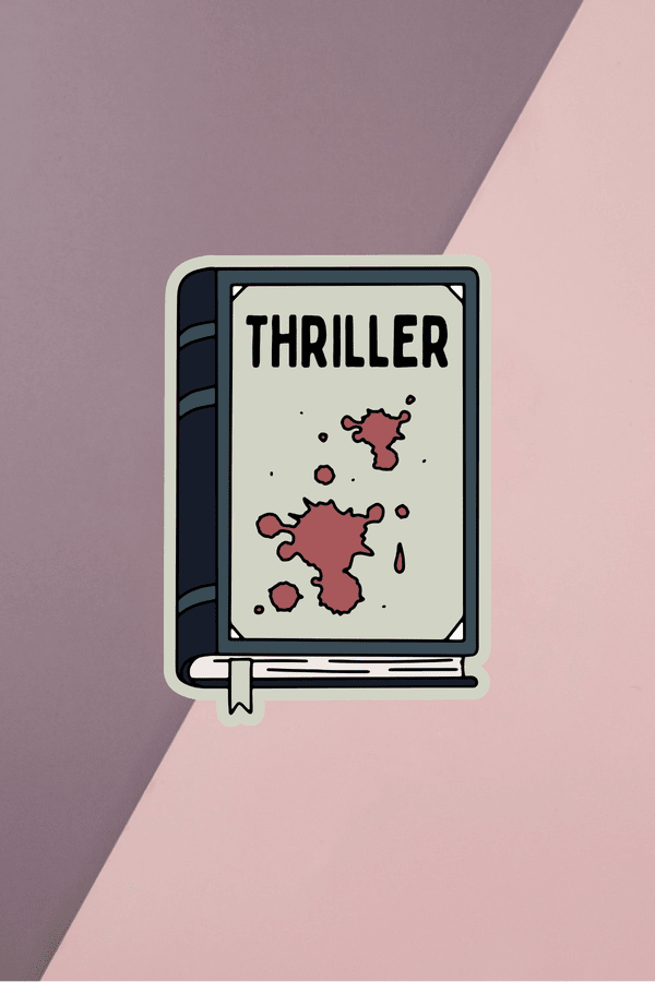 Thriller Book Sticker
