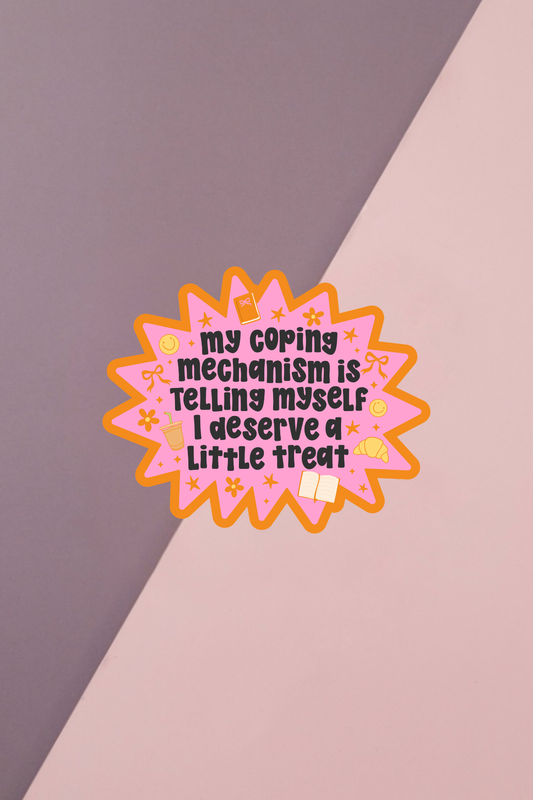 Coping Mechanism Sticker
