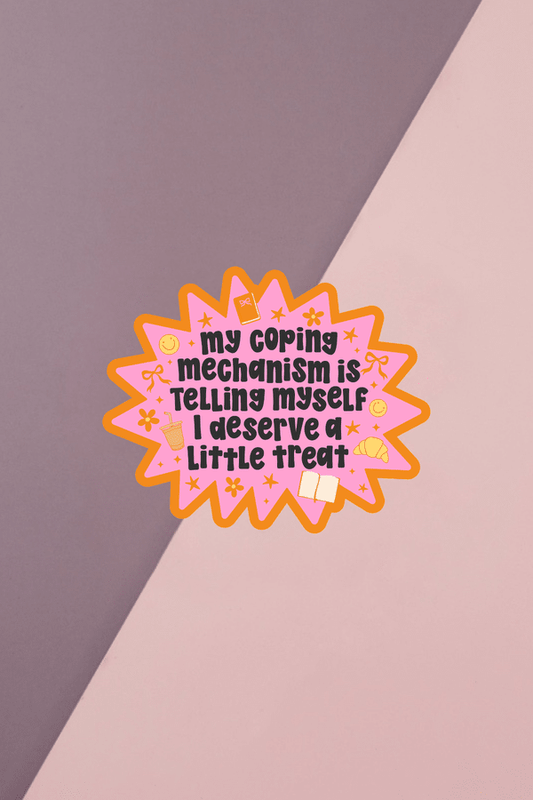 Coping Mechanism Sticker