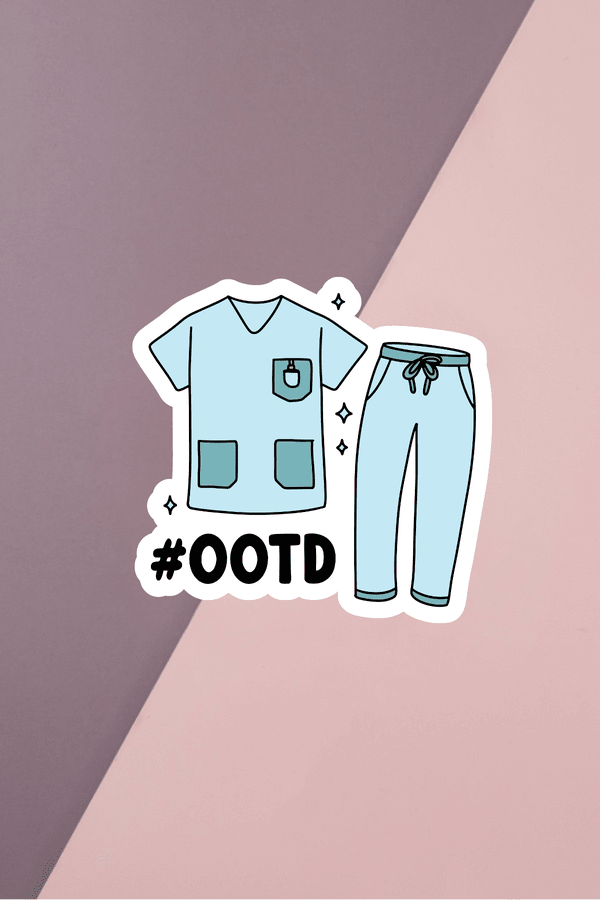 OOTD Sticker