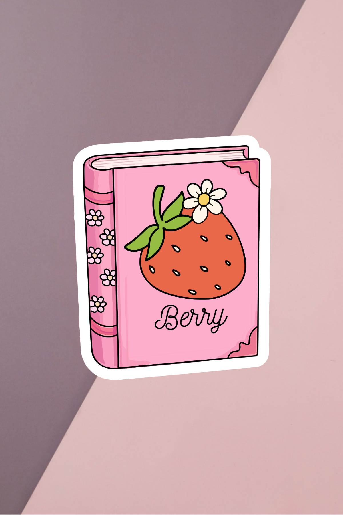 Berry Book Sticker
