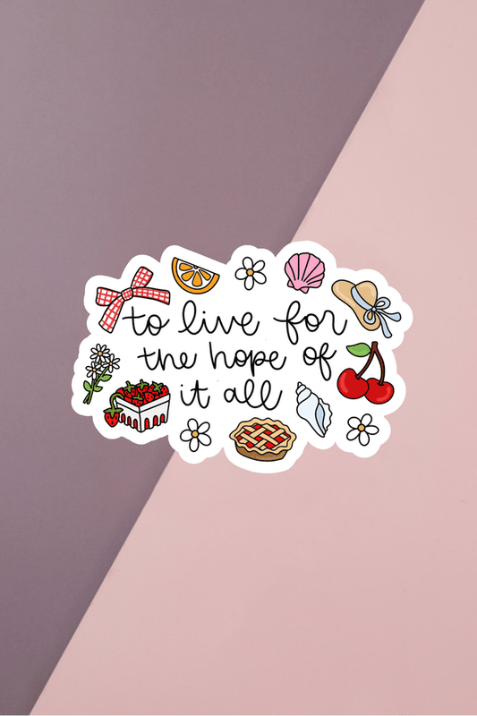 For The Hope Sticker