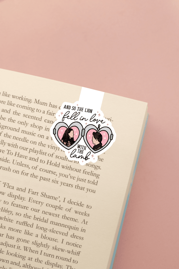 Lion Fell In Love Magnetic Bookmark