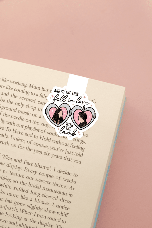 Lion Fell In Love Magnetic Bookmark
