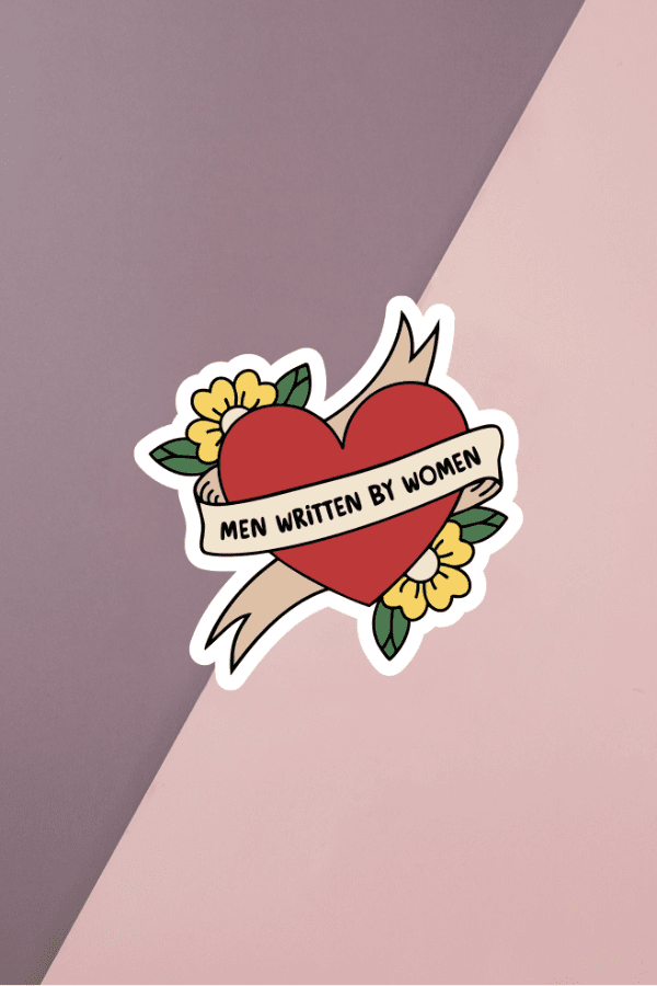 Men Written By Women Sticker