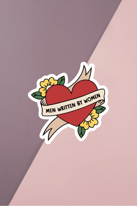 Men Written By Women Sticker