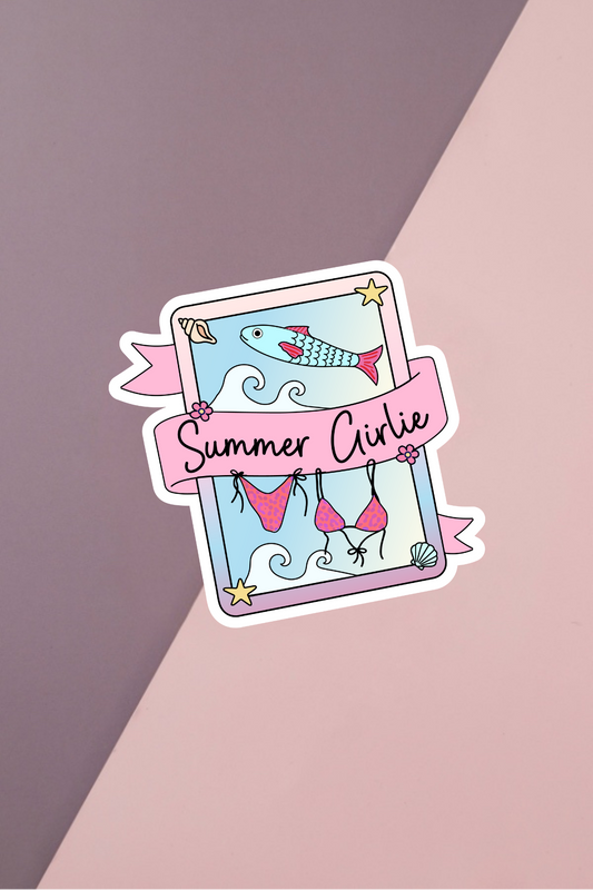Summer Girlie Kindle Sticker