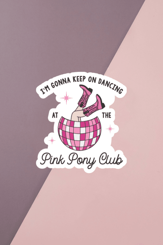 Pink Pony Club Sticker