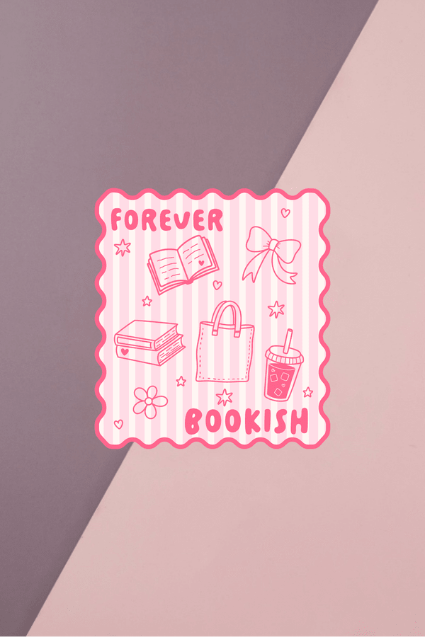 Forever Bookish Sticker