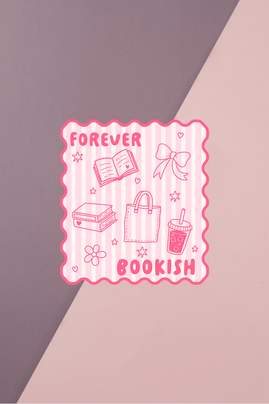 Forever Bookish Sticker