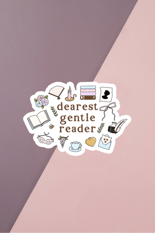 Dearest Gentle Reader Sticker