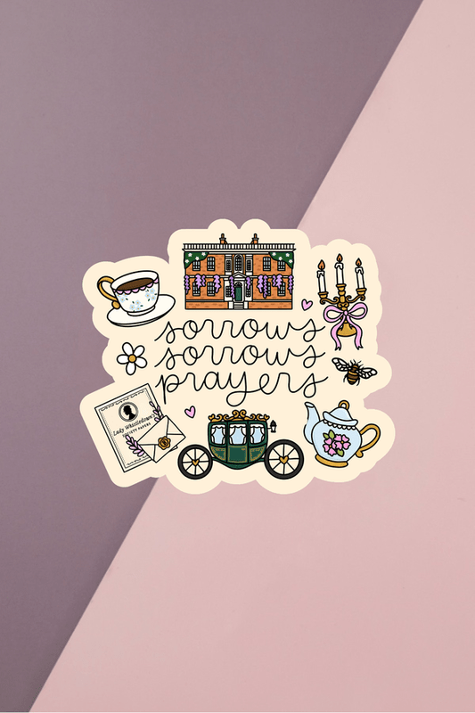 Sorrow Sorrow Prayers Sticker