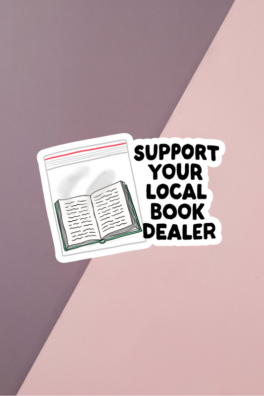 Local Book Dealer Sticker