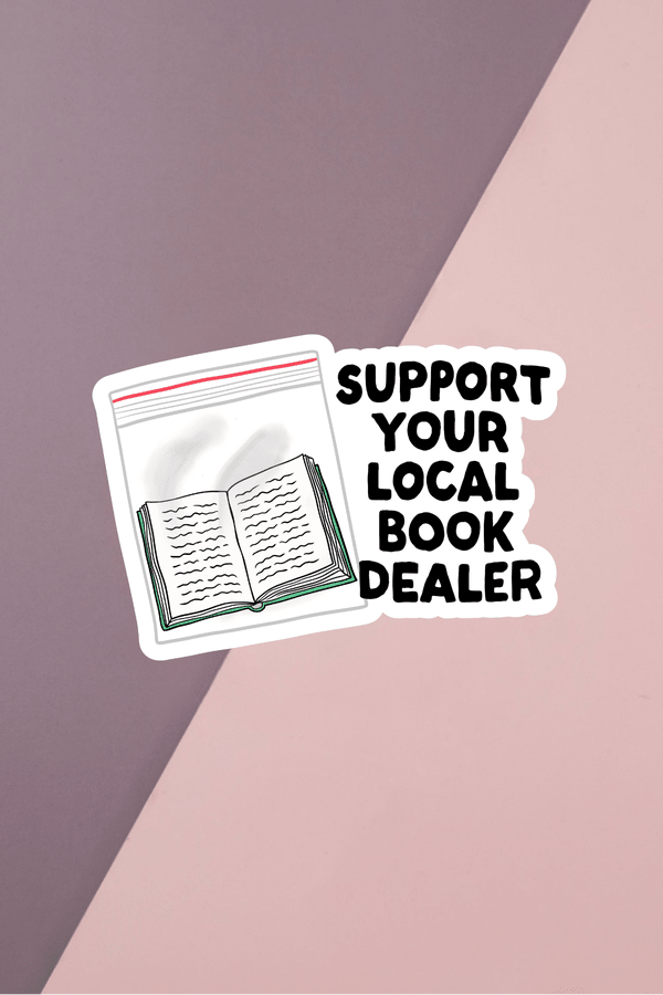 Local Book Dealer Sticker