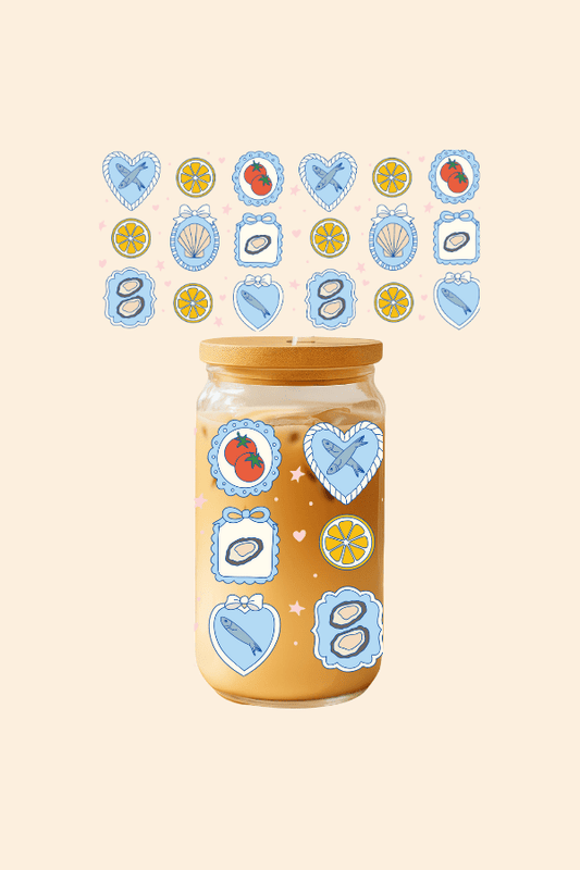 Catch Of The Day Glass Tumbler