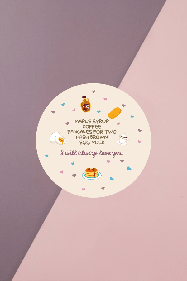 Maple Syrup Sticker