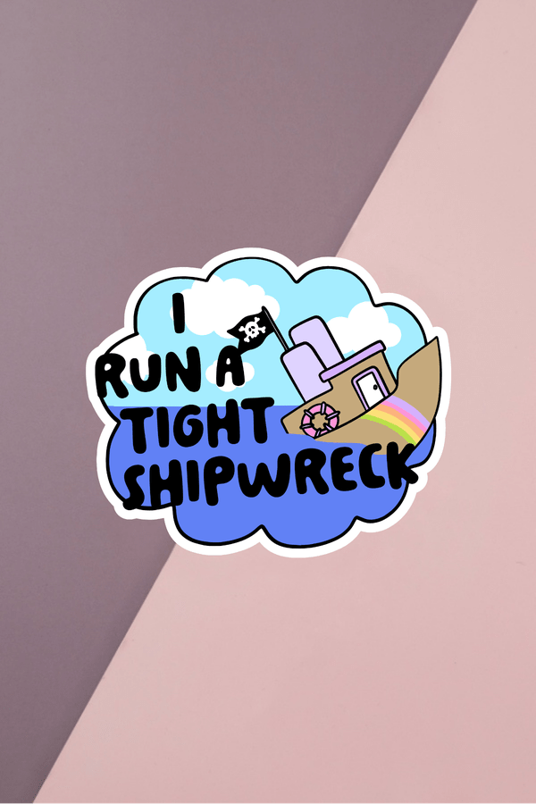 Shipwreck Sticker