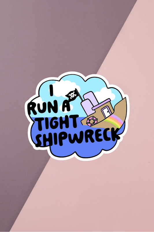 Shipwreck Sticker