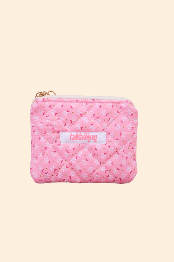 Pink Stardust Coin Pouch