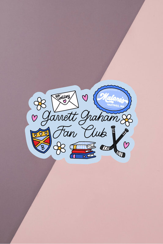 Garrett Fan Club Sticker