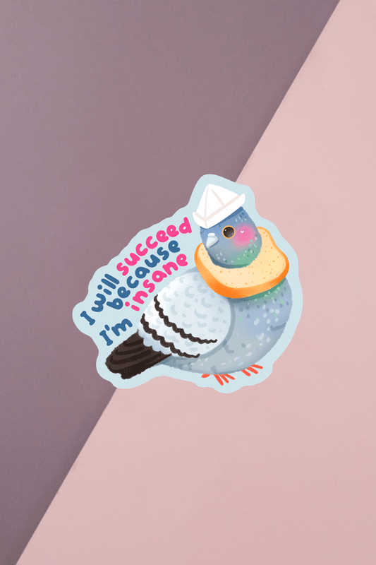 I Will Suceed Sticker