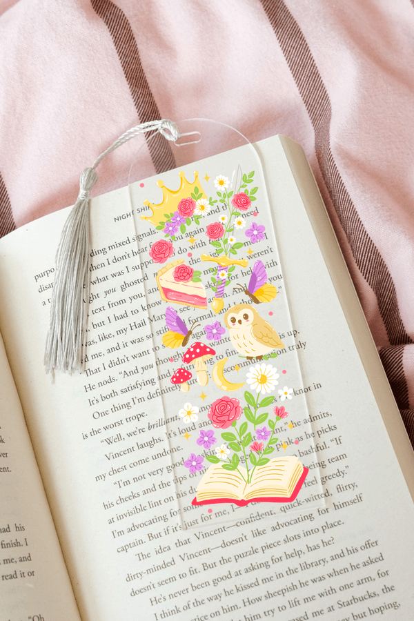 Bookish Fantasy - Acrylic Bookmark