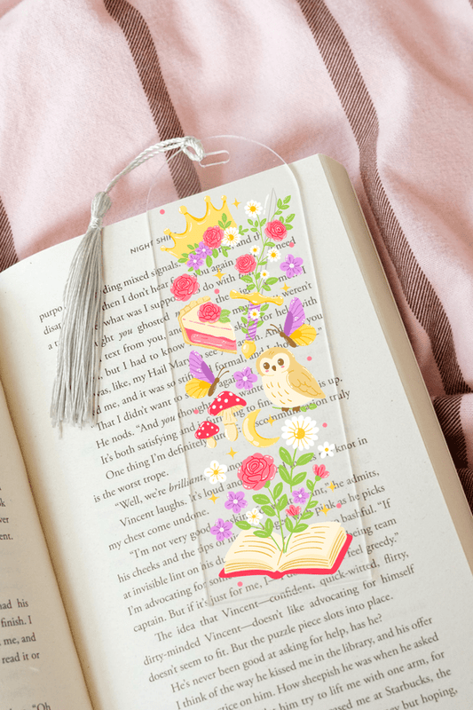Bookish Fantasy - Acrylic Bookmark