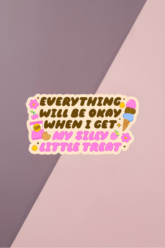 Silly Little Treat Sticker