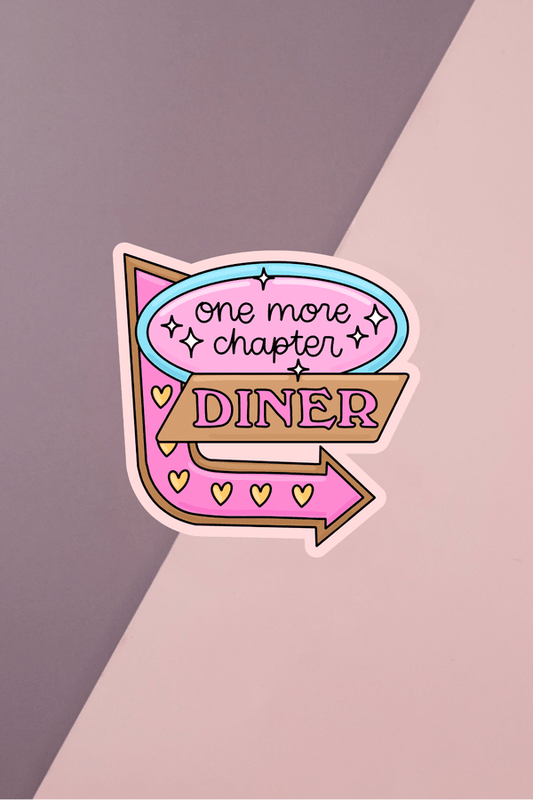 One More Chapter Diner Sticker