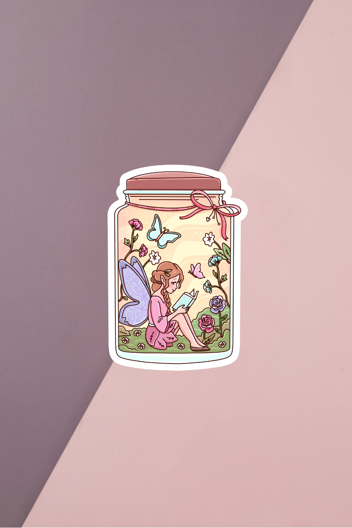 Fairy Jar Reader Sticker