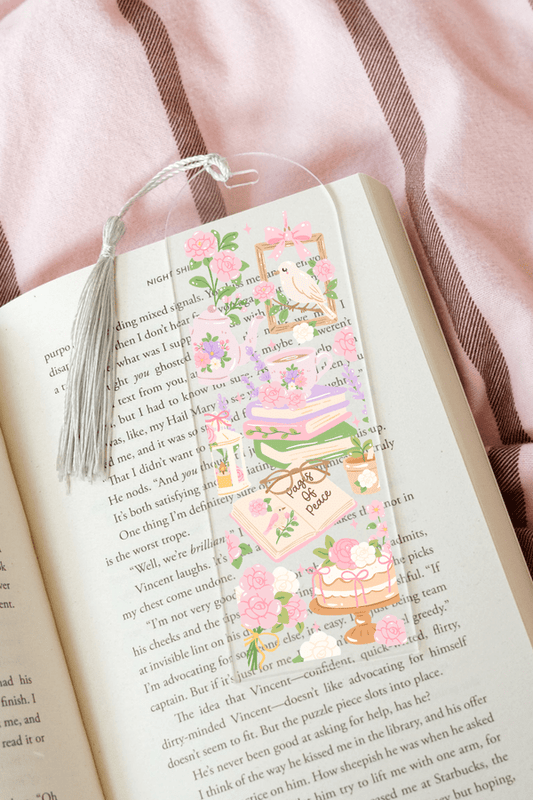 Pages Of Peace - Acrylic Bookmark