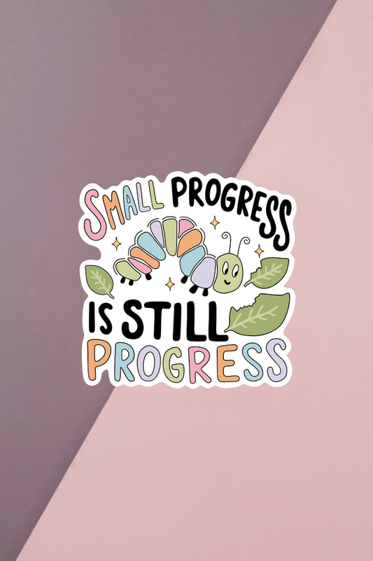 Small Progress Sticker