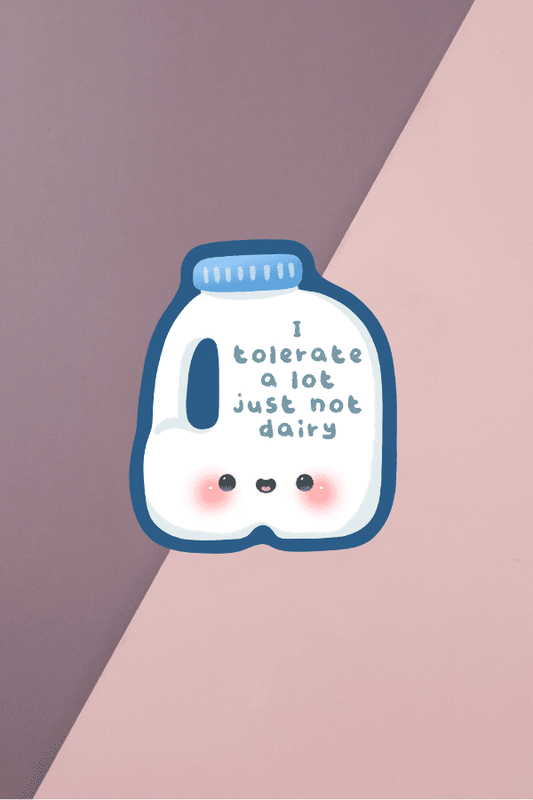 Tolerate Dairy Sticker