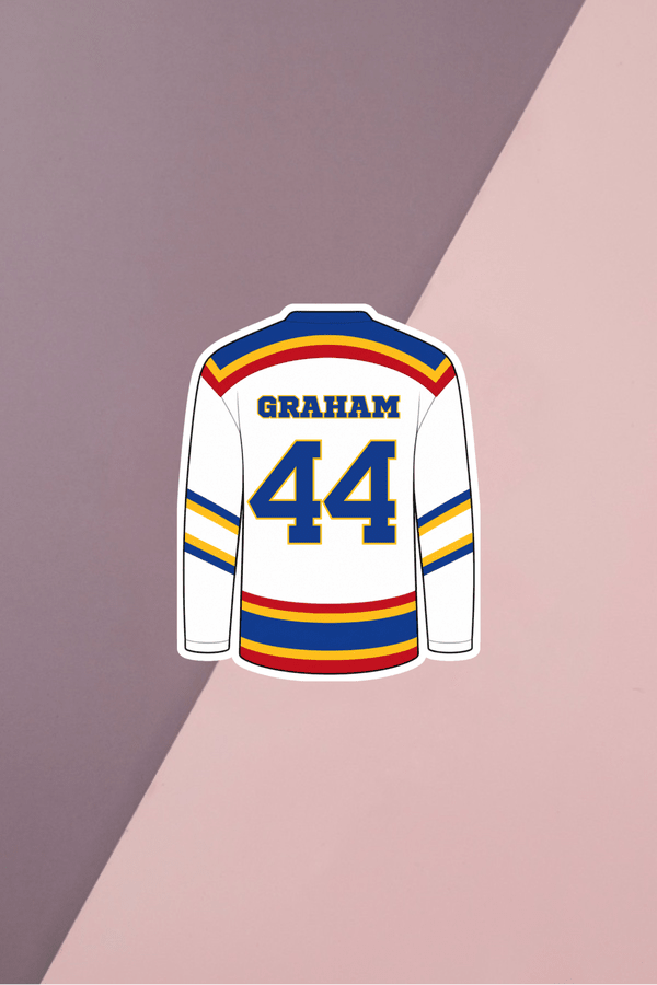 Graham Jersey Sticker