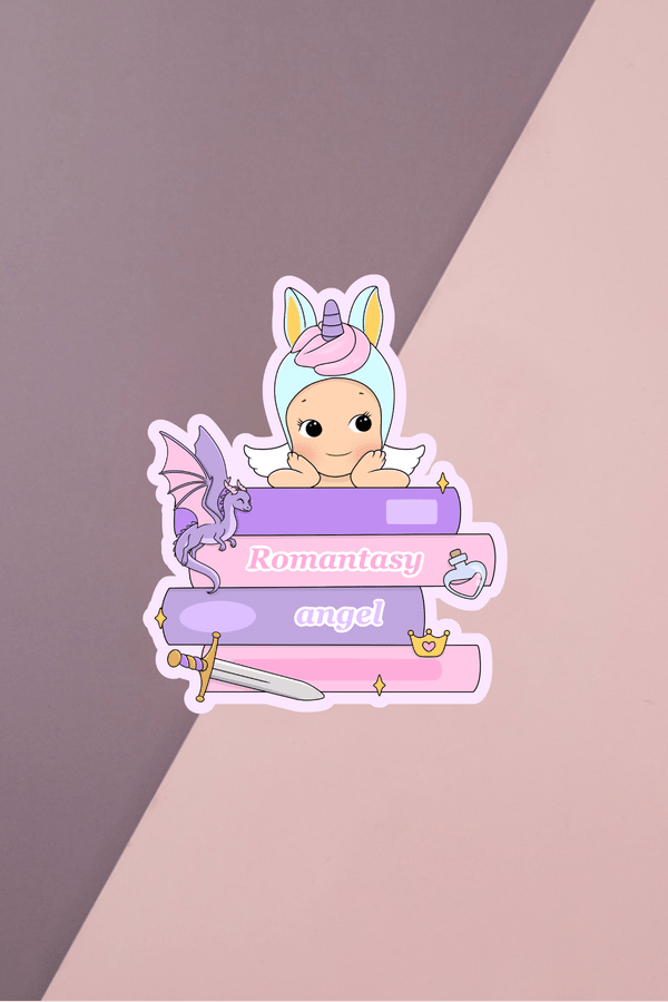 Romantasy Angel Sticker