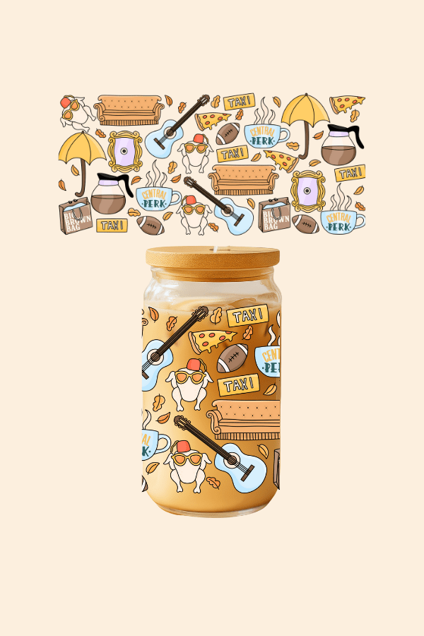 Friends Glass Tumbler