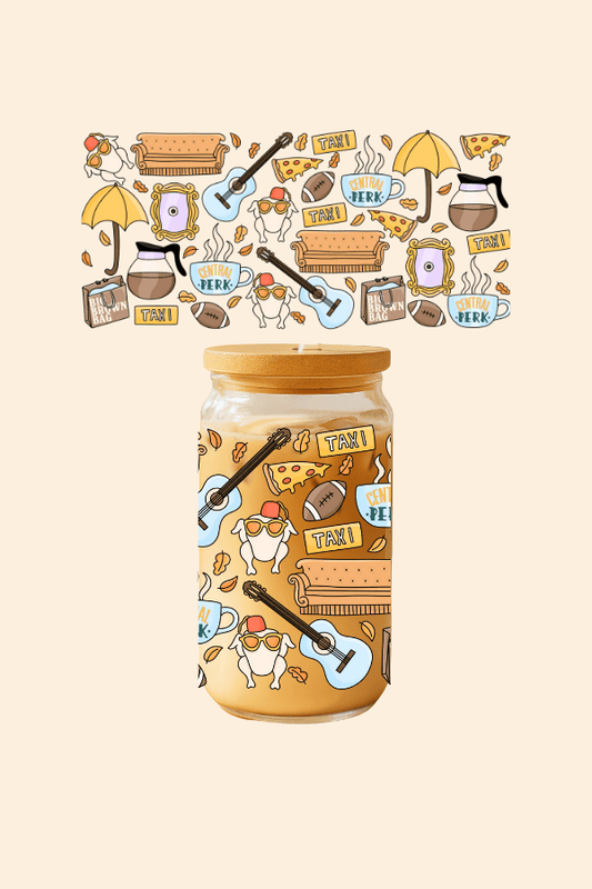 Friends Glass Tumbler