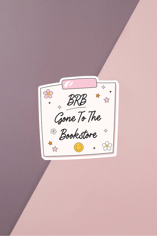 Gone To The Bookstore Sticker