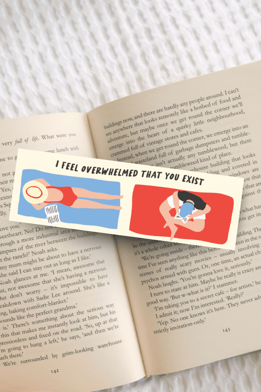I Feel Overwhelmed Bookmark
