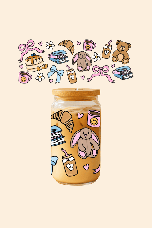 Girly Things Glass Tumbler