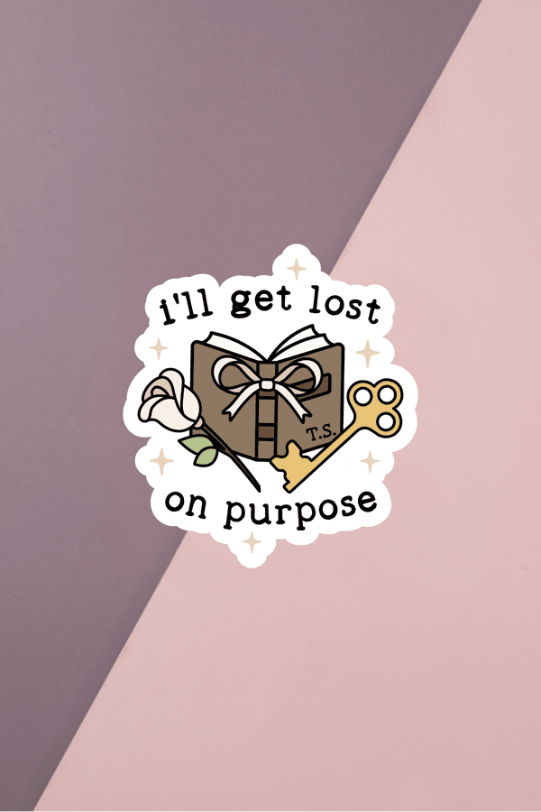 I'll Get Lost Sticker