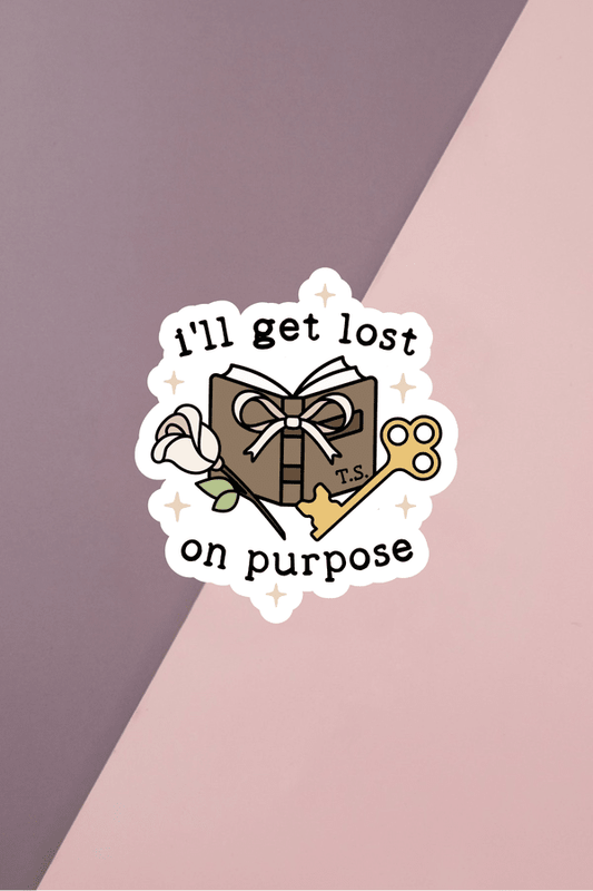 I'll Get Lost Sticker