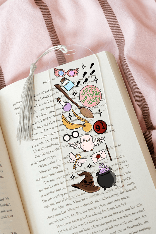 Happy Birthday Harry - Acrylic Bookmark