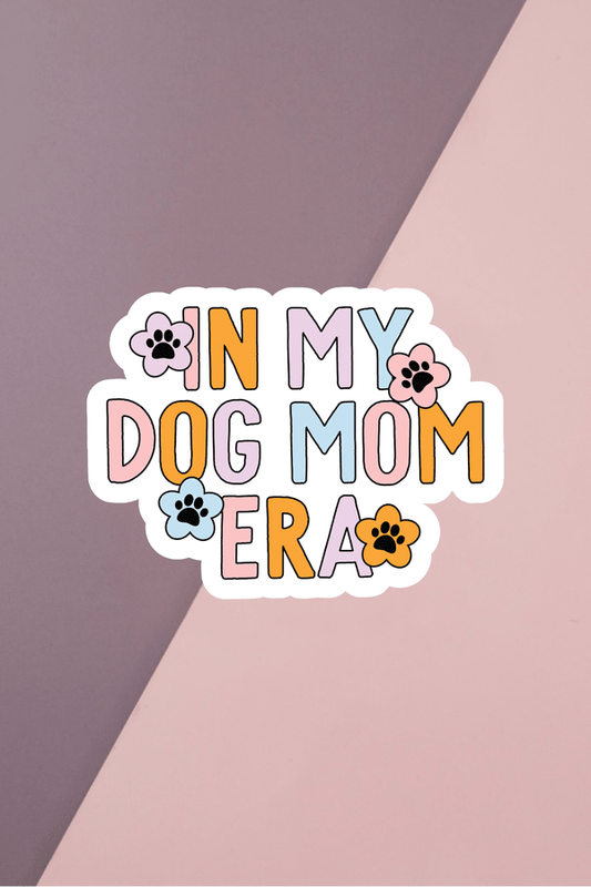Dog Mom Era Sticker