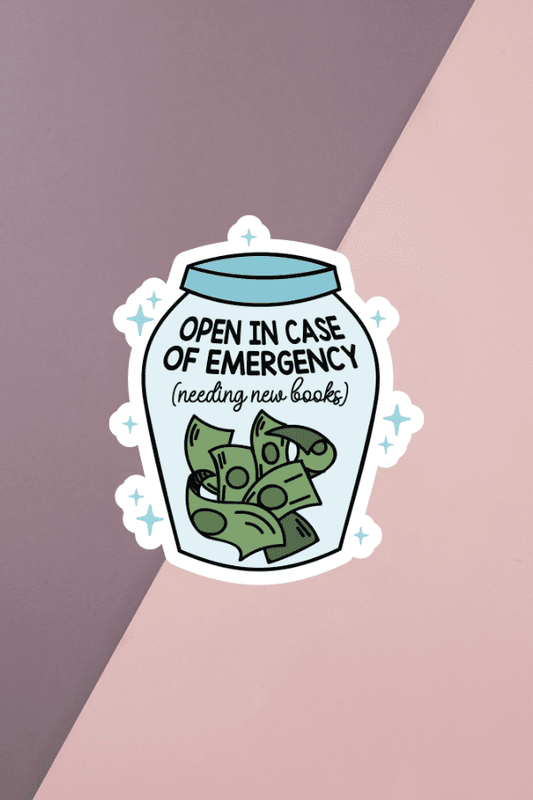 Open In Case Of Emergency Sticker