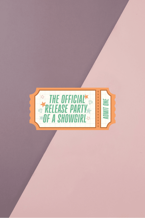 Release Party Of A Showgirl Sticker