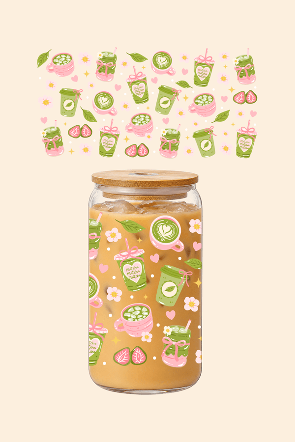 Matcha Glass Tumbler