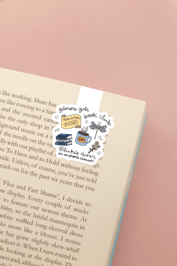 Gilmore Book Club Magnetic Bookmark