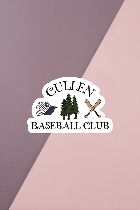 Cullen Baseball Club Sticker